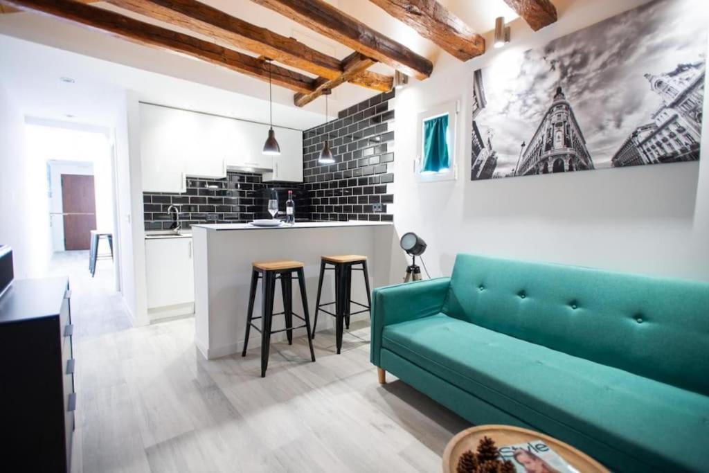 Fantastic Flat In Call-Preciados-Gran Via 4P Madrid Bagian luar foto
